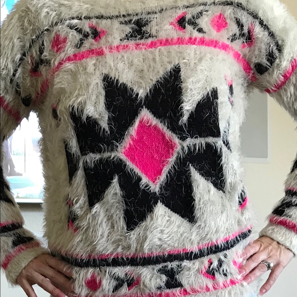 Fuzzy sweater